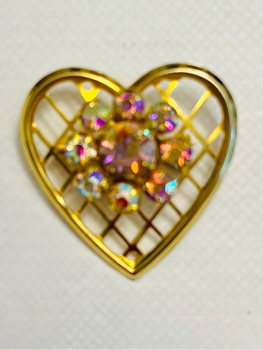 Vintage AB brooch